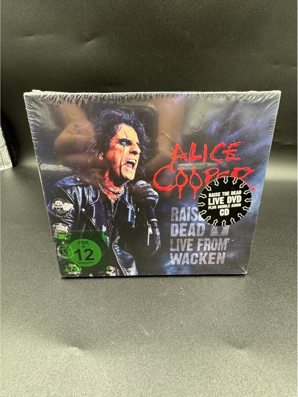 Alice Cooper: Raise the Dead - Live from Wacken ( DVD, 2014, CD/DVD ) Brand New